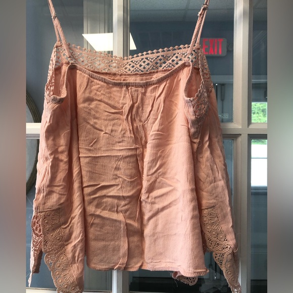 Cute Pink Crop Too Style Tank-top, by Eyeshadow, Size CL - Picture 7 of 7